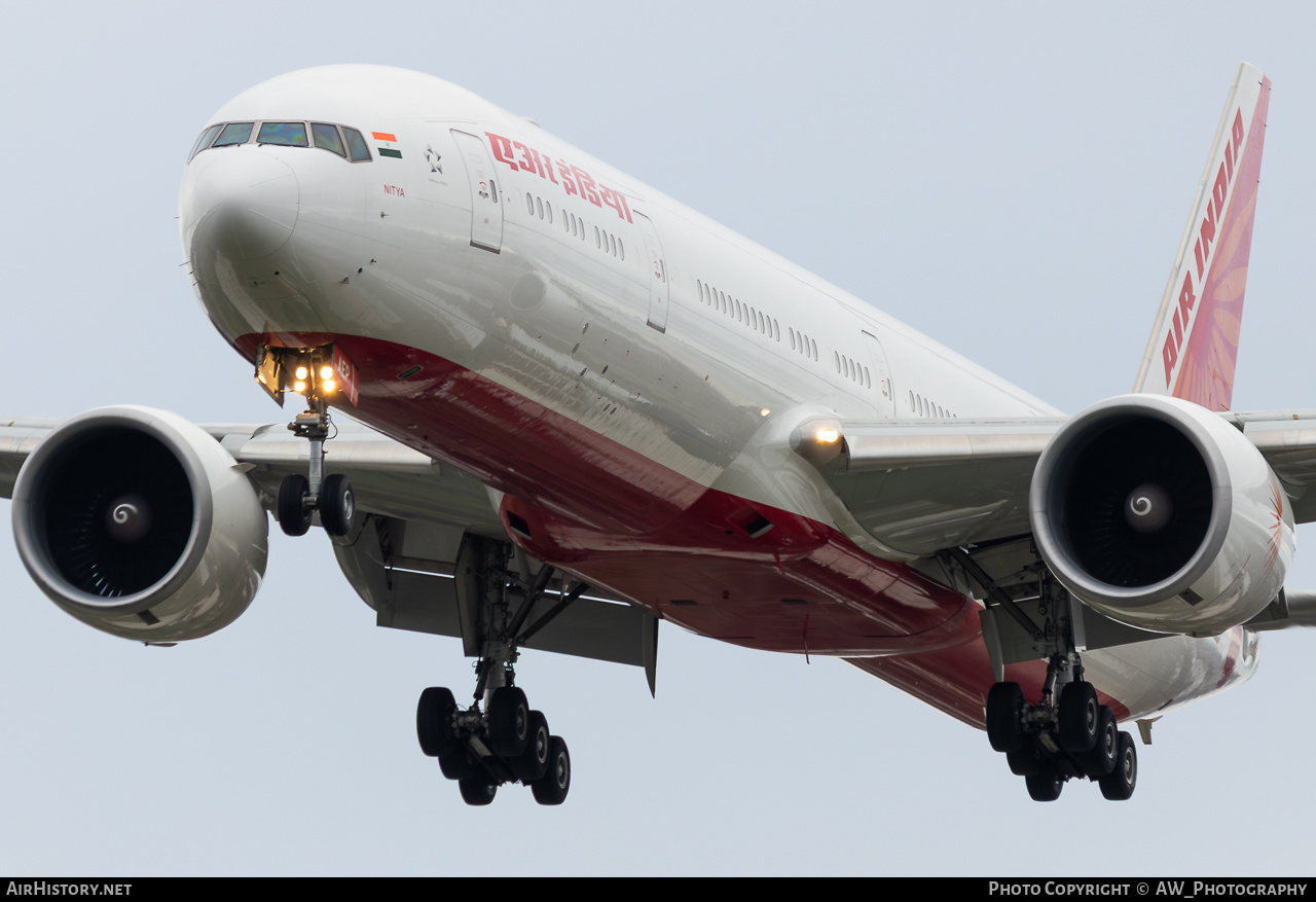 Aircraft Photo of VT-AEP | Boeing 777-3FX/ER | Air India | AirHistory.net #819556