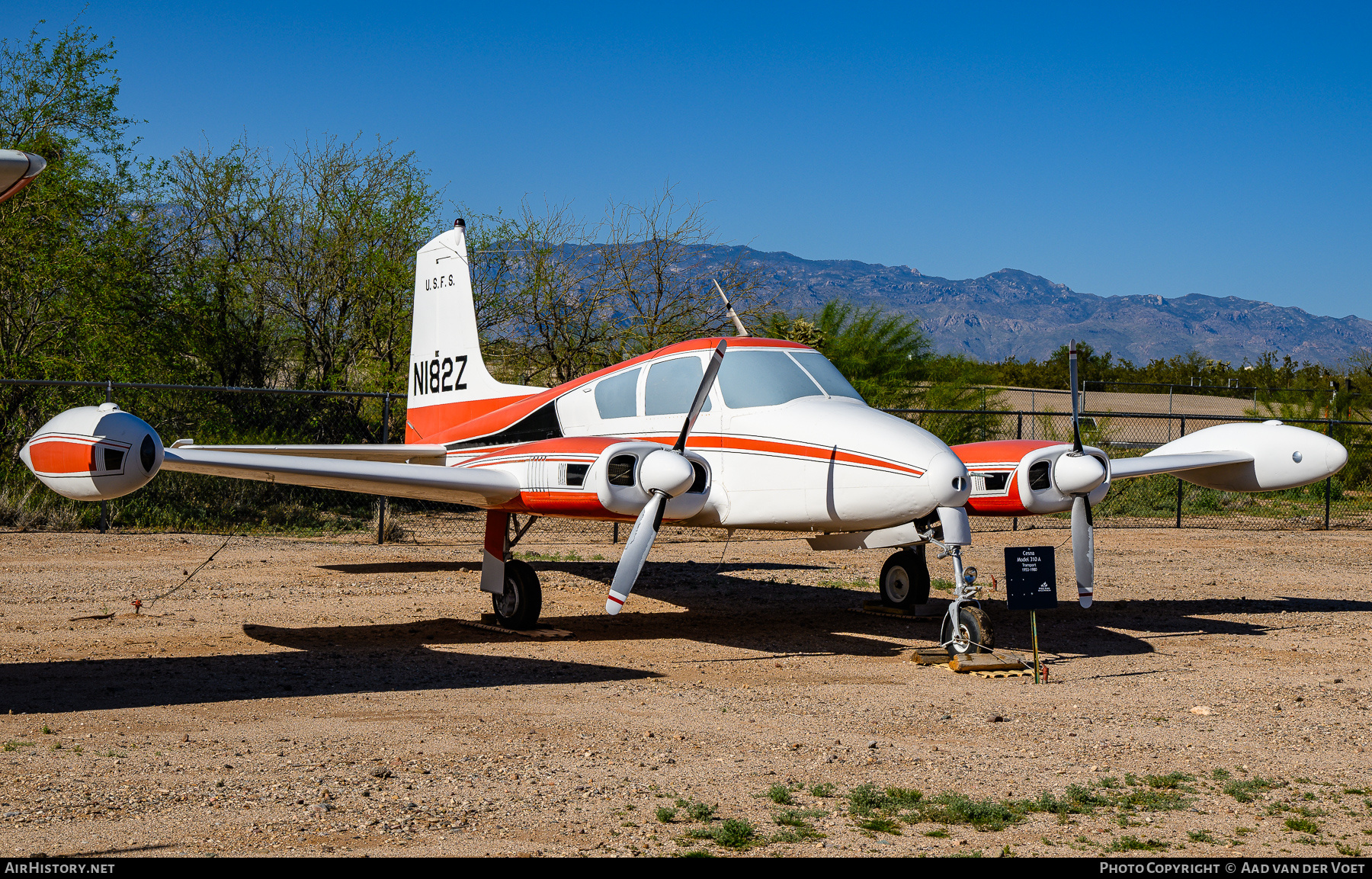 Aircraft Photo of N182Z | Cessna U-3A Blue Canoe | USFS - US Forest Service | AirHistory.net #819575