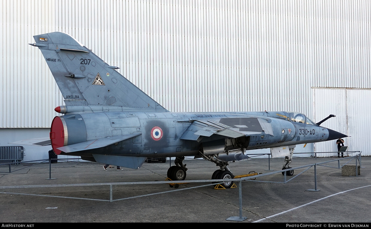 Aircraft Photo of 207 | Dassault Mirage F1C-200 | France - Air Force | AirHistory.net #819583