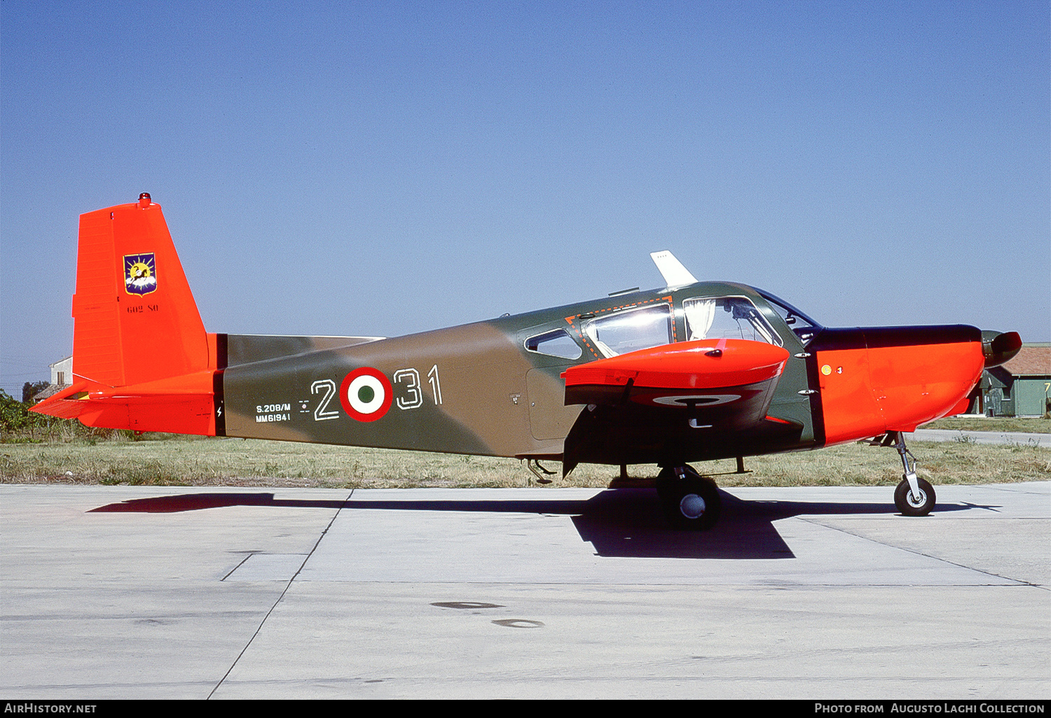 Aircraft Photo of MM61941 | SIAI-Marchetti S-208M | Italy - Air Force | AirHistory.net #819591