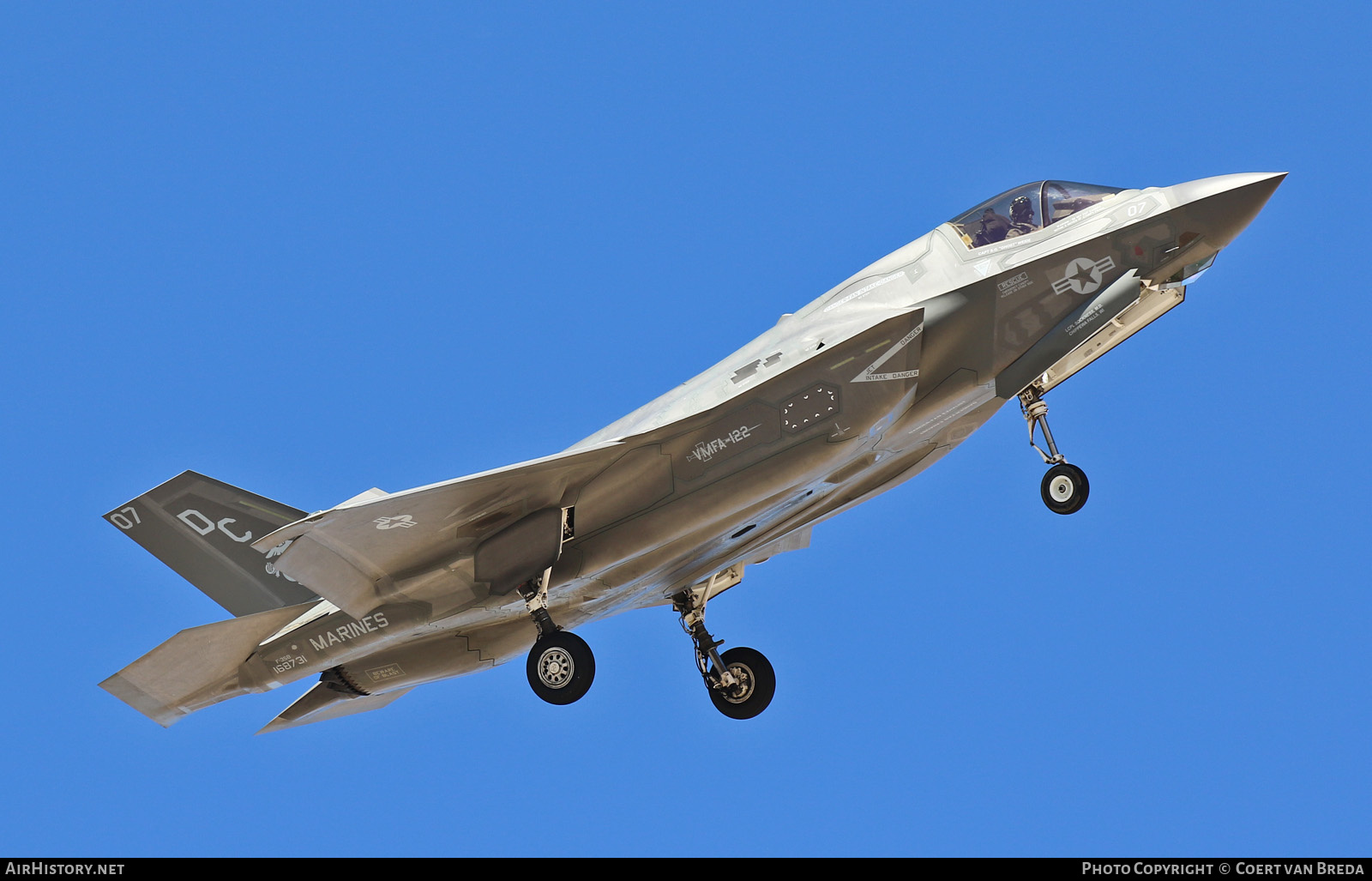 Aircraft Photo of 168731 | Lockheed Martin F-35B Lightning II | USA - Marines | AirHistory.net #819607