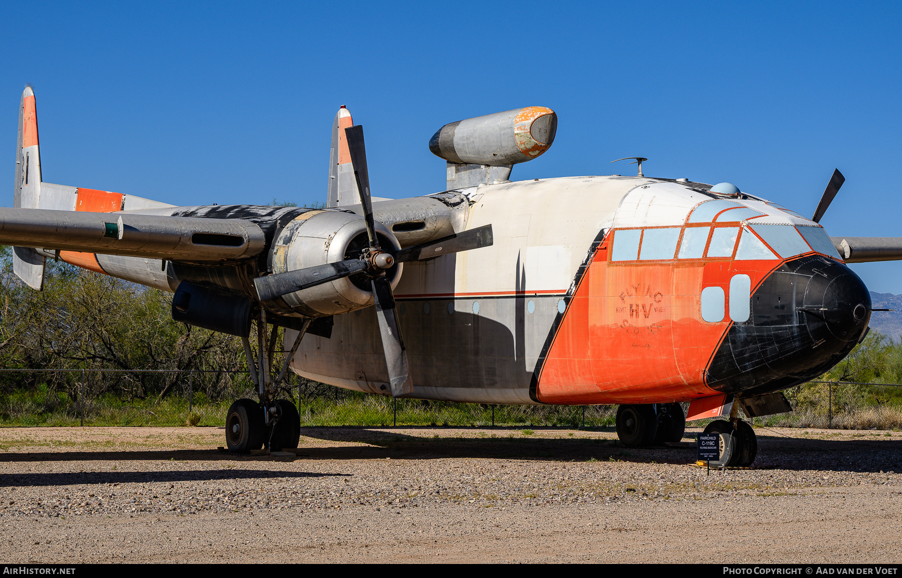 Aircraft Photo of N13743 | Fairchild C-119C Flying Boxcar | Hemet Valley Flying Service | AirHistory.net #819613