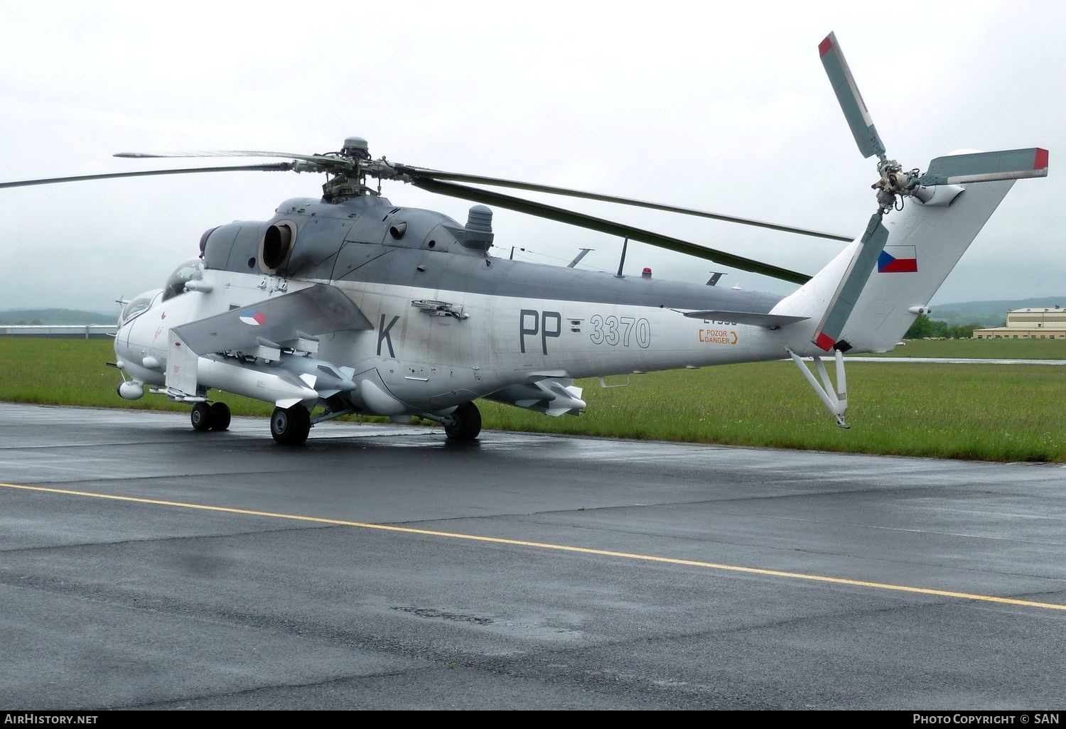 Aircraft Photo of 3370 / EV953 | Mil Mi-35 | Czechia - Air Force | AirHistory.net #819617