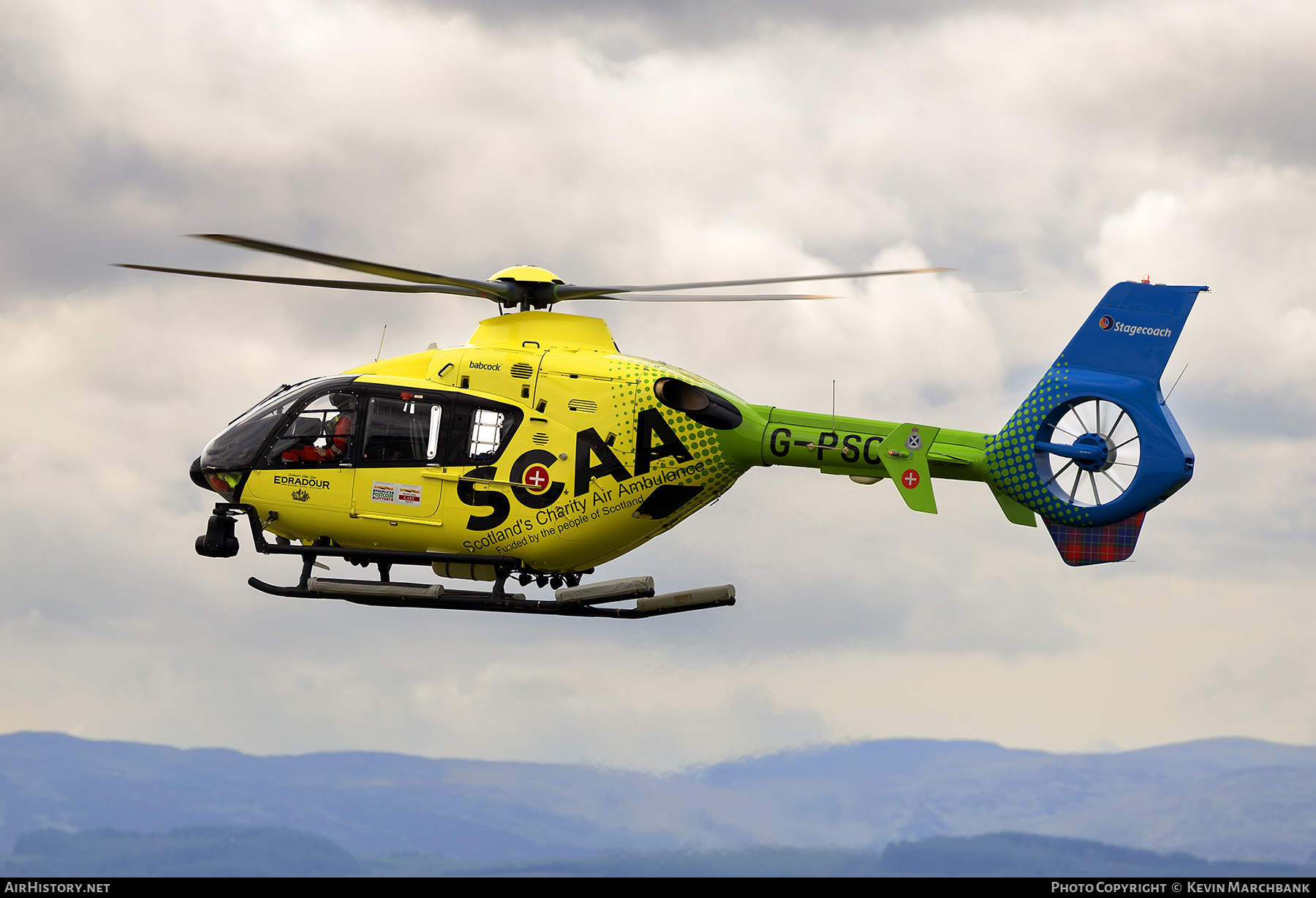 Aircraft Photo of G-PSCA | Eurocopter EC-135T-2+ | Scotland's Charity Air Ambulance - SCAA | AirHistory.net #819623