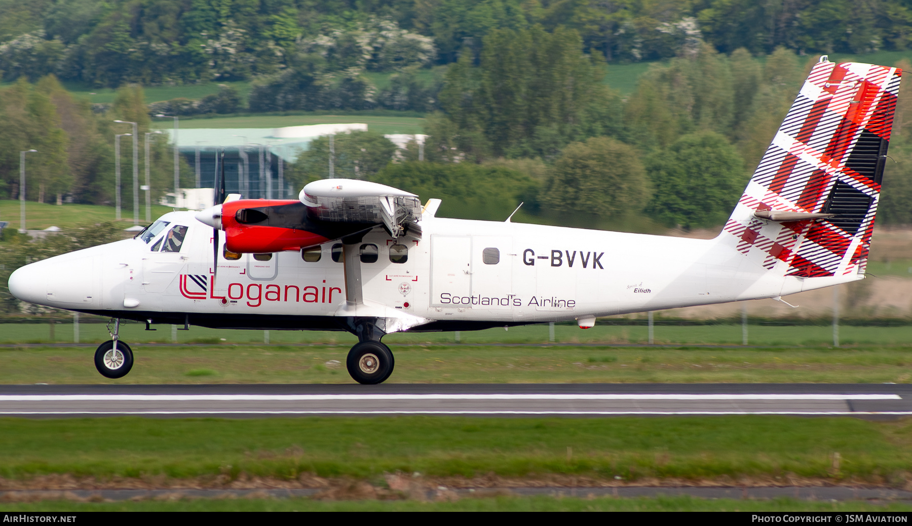 Aircraft Photo of G-BVVK | De Havilland Canada DHC-6-300 Twin Otter | Loganair | AirHistory.net #819646
