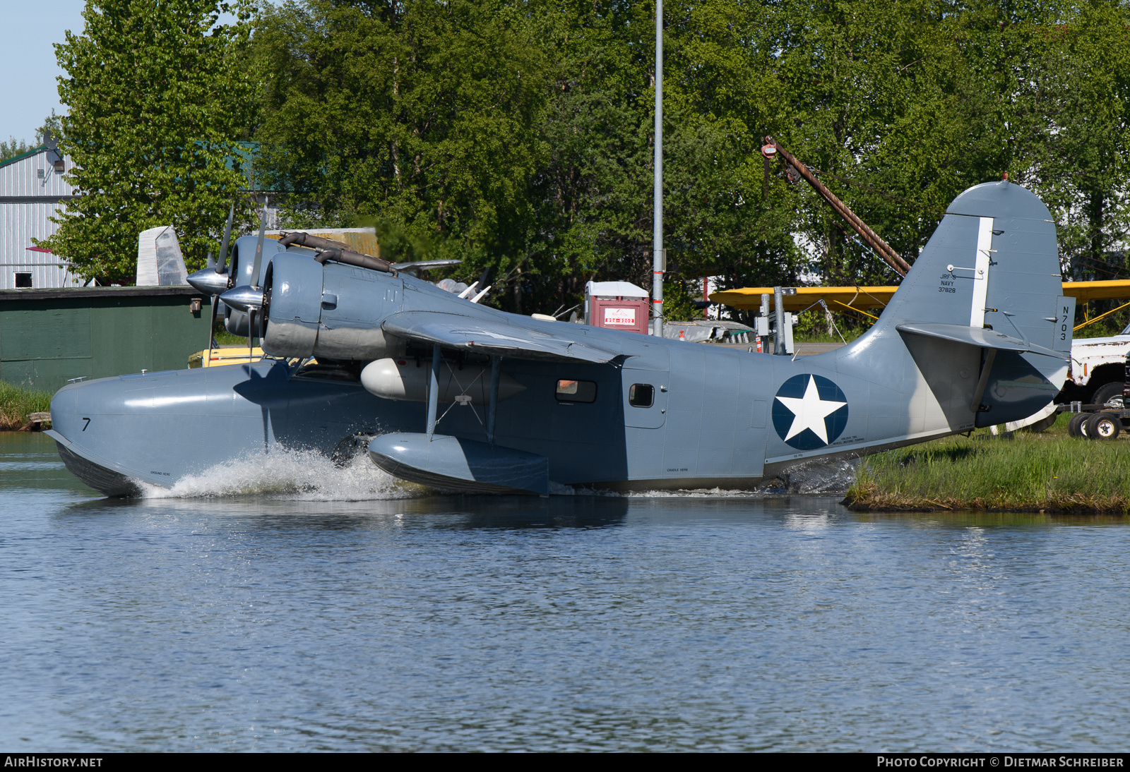 Aircraft Photo of N703 / 37828 | Grumman G-21A Goose | USA - Navy | AirHistory.net #819658