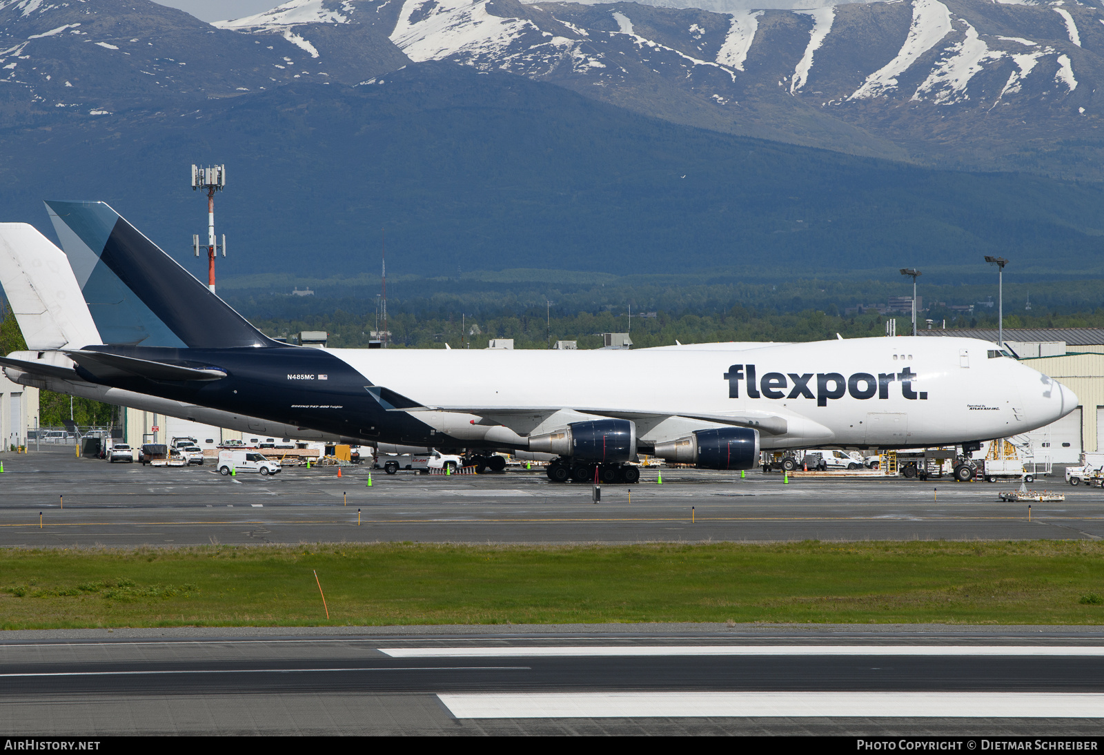 Aircraft Photo of N485MC | Boeing 747-45EF/SCD | Flexport Air Freight | AirHistory.net #819669