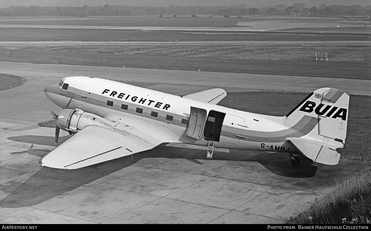 Aircraft Photo of G-AMHJ | Douglas C-47A Skytrain | BUIA - British United Island Airways | AirHistory.net #819670
