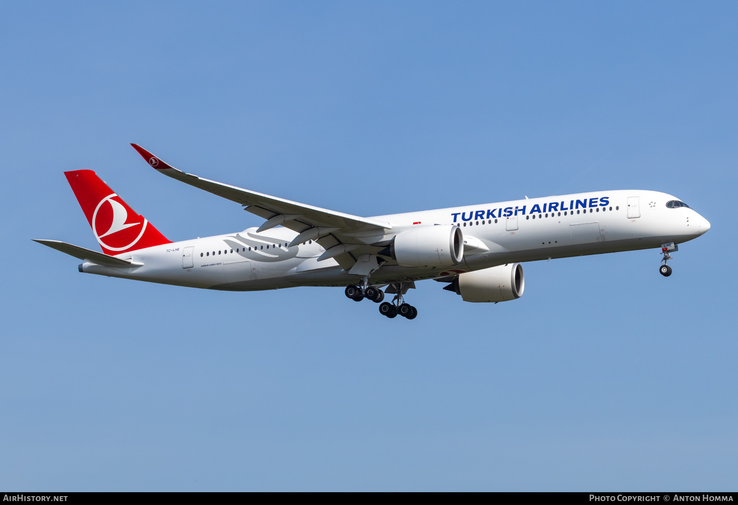 Aircraft Photo of TC-LHE | Airbus A350-941 | Turkish Airlines | AirHistory.net #819673