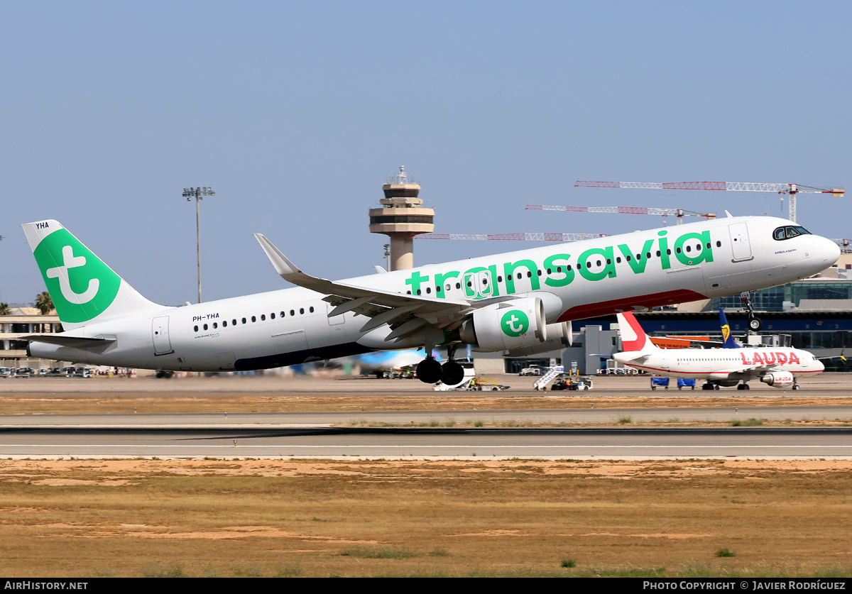 Aircraft Photo of PH-YHA | Airbus A321-252NX | Transavia | AirHistory.net #819688