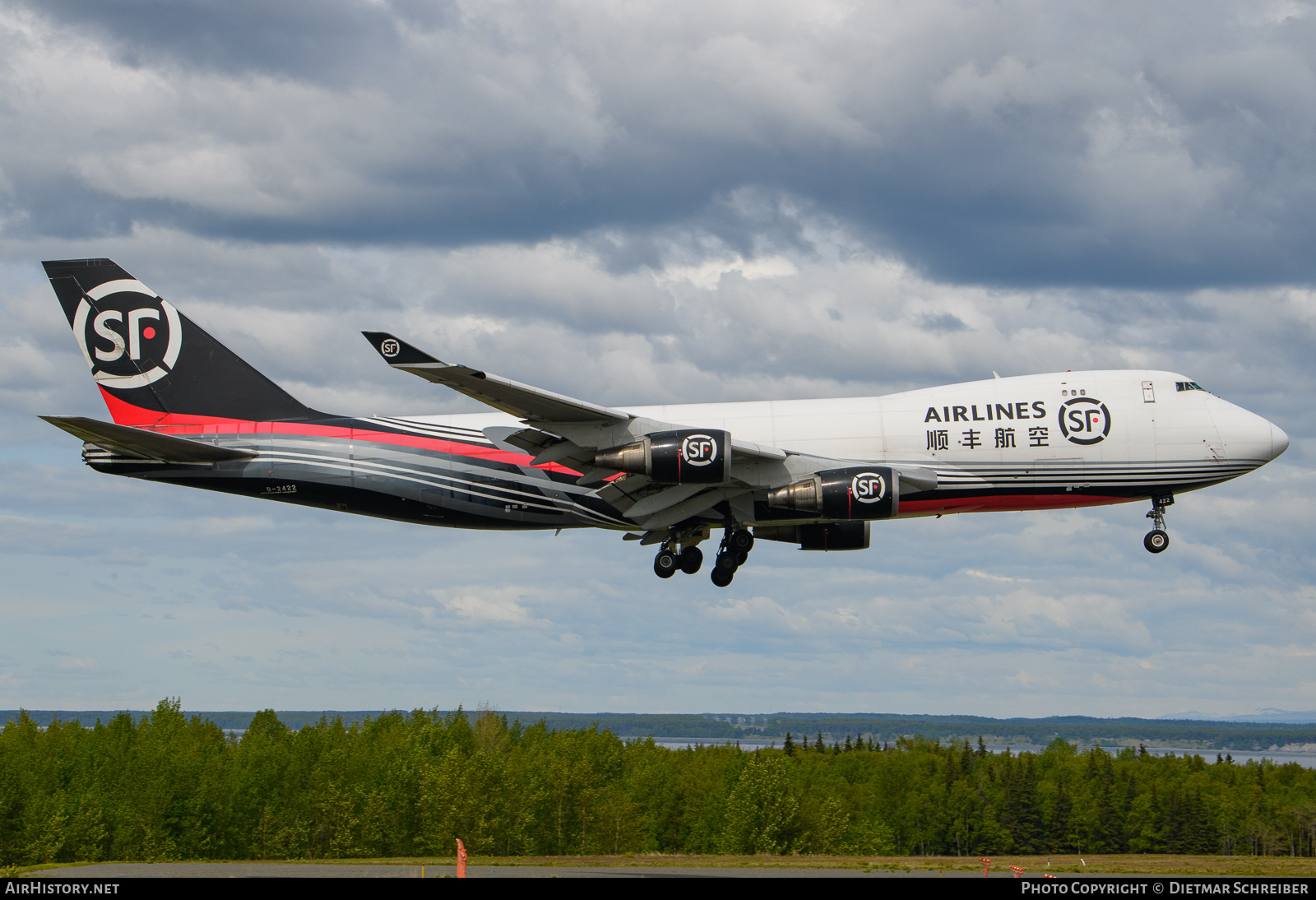 Aircraft Photo of B-2422 | Boeing 747-4EVF/ER/SCD | SF Airlines | AirHistory.net #819699