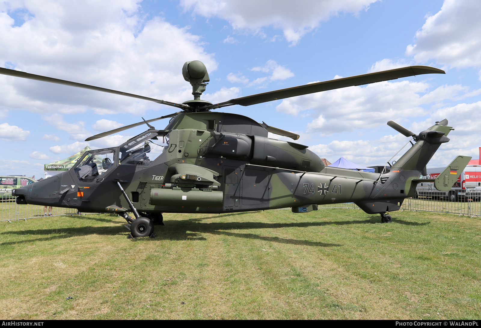 Aircraft Photo of 7441 | Eurocopter EC-665 Tiger UHT | Germany - Army | AirHistory.net #819721