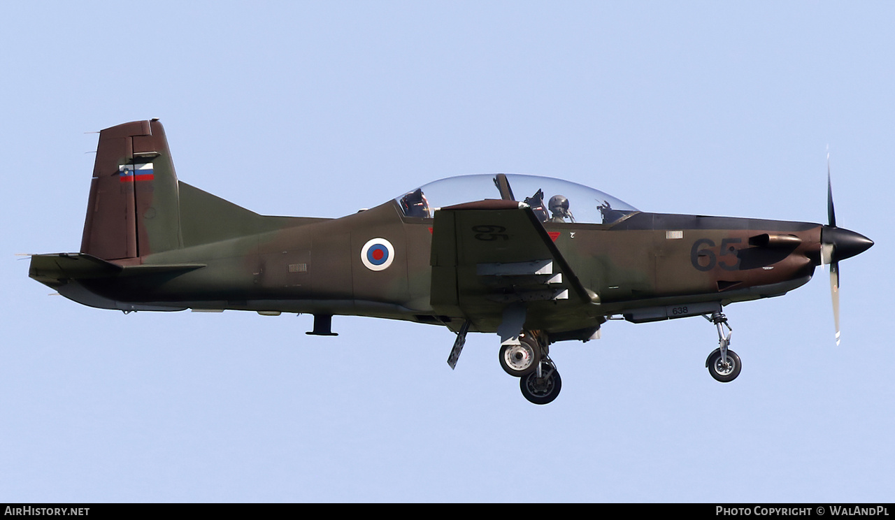 Aircraft Photo of L9-65 | Pilatus PC-9M | Slovenia - Air Force | AirHistory.net #819725