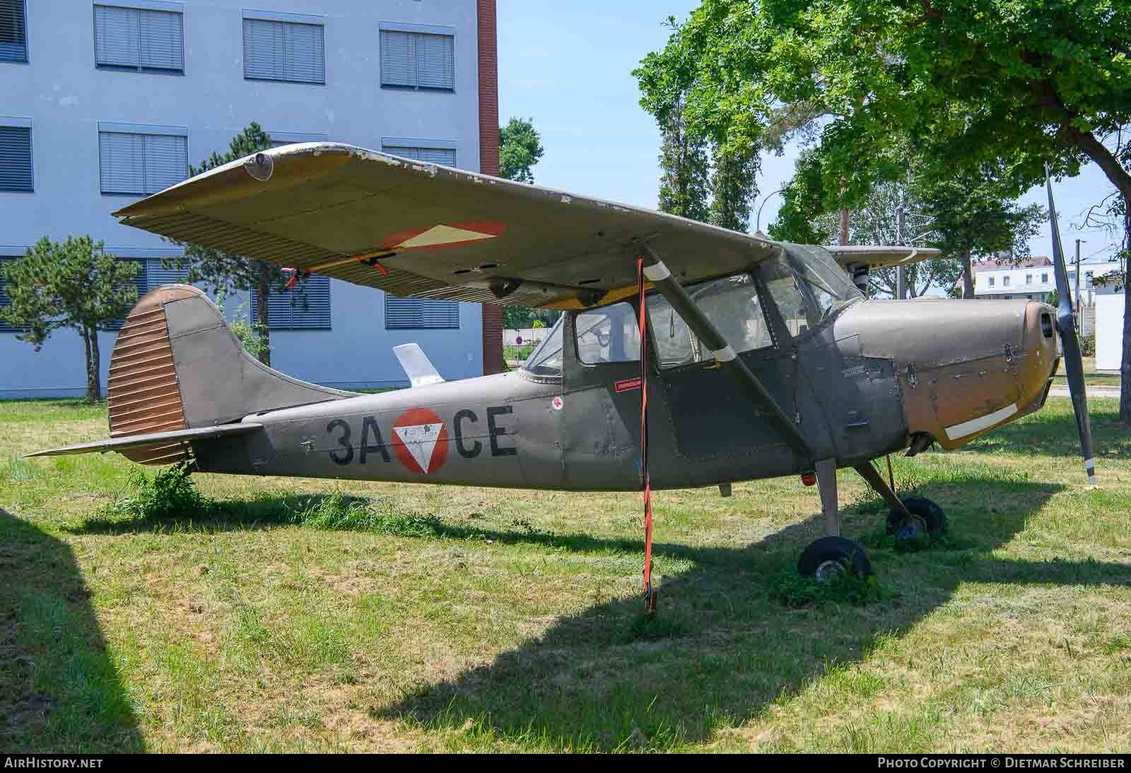 Aircraft Photo of 3A-CE | Cessna L-19A Bird Dog | Austria - Air Force | AirHistory.net #819730