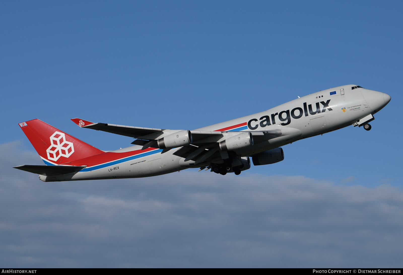 Aircraft Photo of LX-RCV | Boeing 747-4R7F/SCD | Cargolux | AirHistory.net #819749