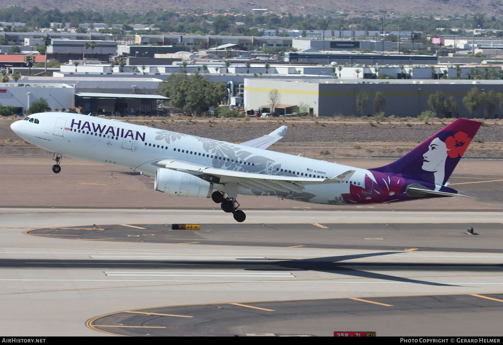 Aircraft Photo of N388HA | Airbus A330-243 | Hawaiian Airlines | AirHistory.net #819750