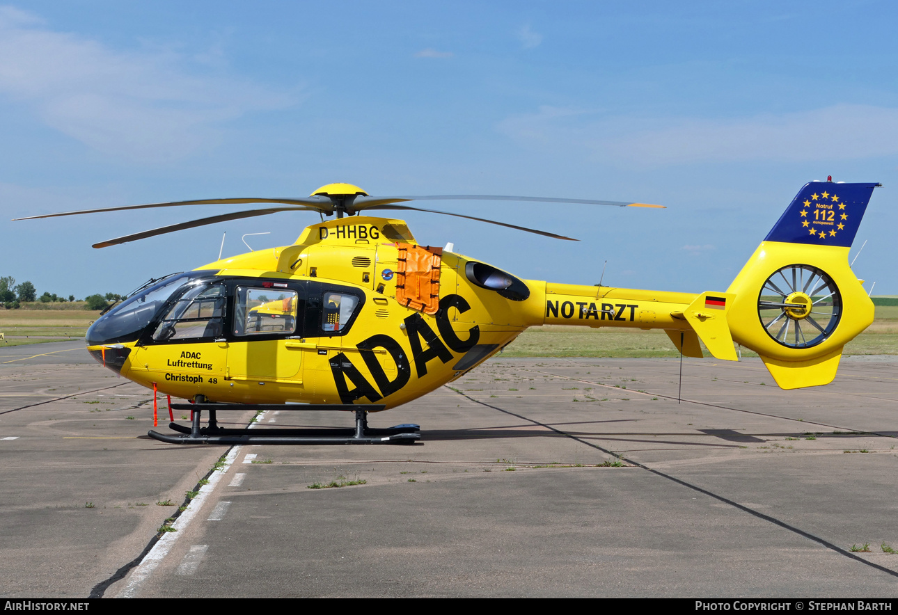 Aircraft Photo of D-HHBG | Eurocopter EC-135P-2 | ADAC Luftrettung | AirHistory.net #819758