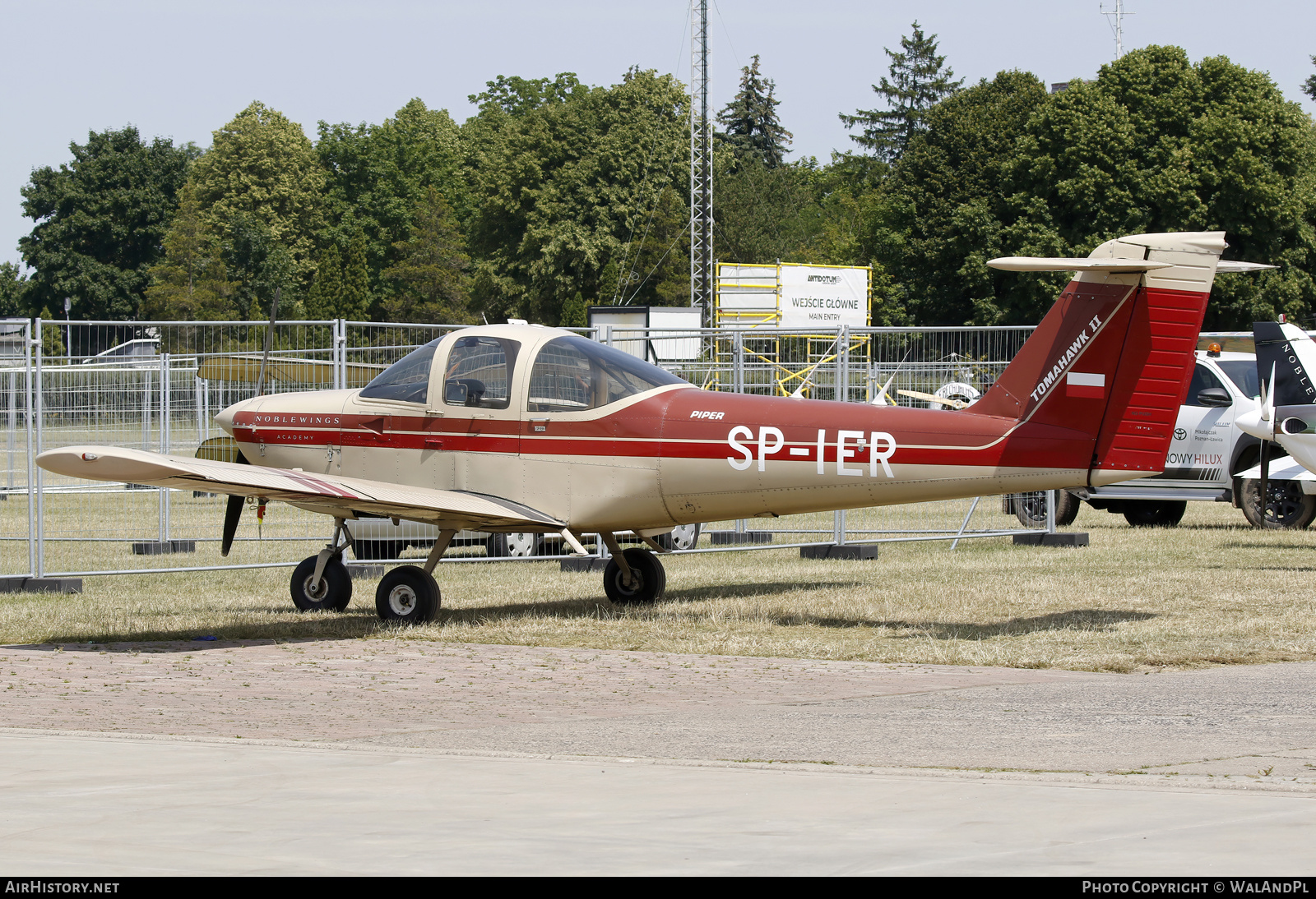 Aircraft Photo of SP-IER / N9158A | Piper PA-38-112 Tomahawk II | Noble Wings Academy | AirHistory.net #819770