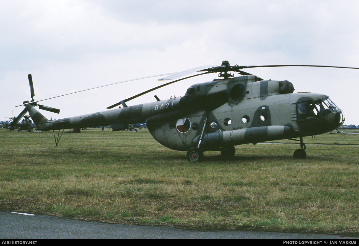 Aircraft Photo of 0821 | Mil Mi-17 | Czechoslovakia - Air Force | AirHistory.net #819781