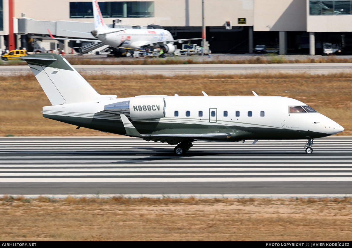 Aircraft Photo of N988CV | Bombardier Challenger 604 (CL-600-2B16) | AirHistory.net #819793