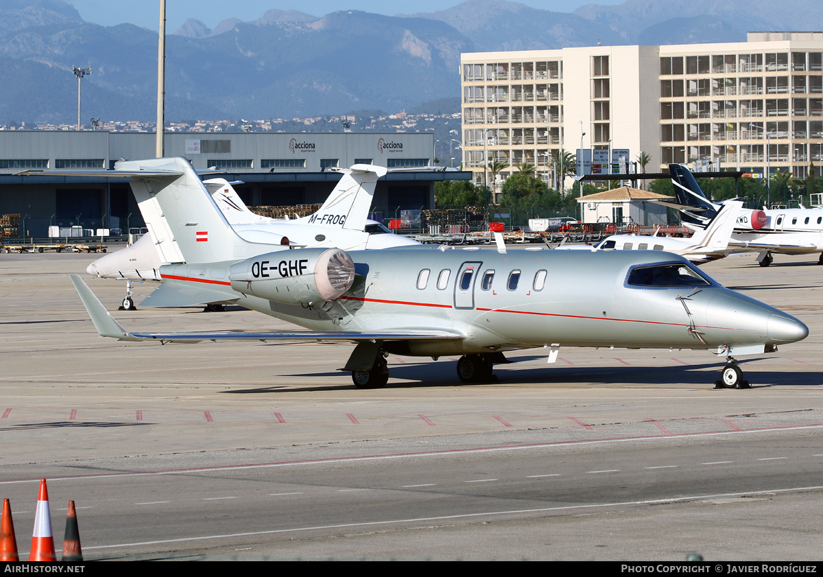 Aircraft Photo of OE-GHF | Learjet 40 | AirHistory.net #819803