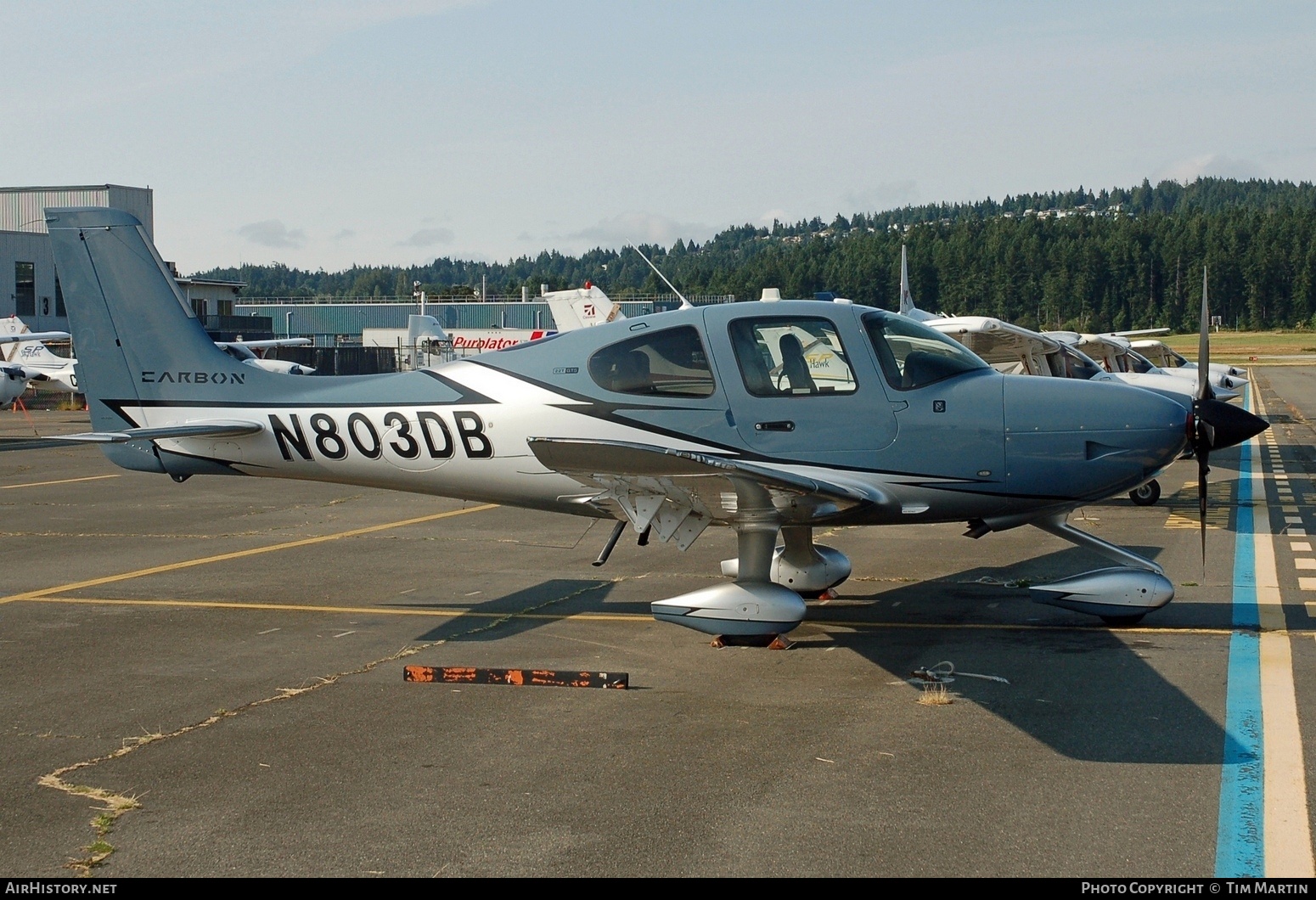 Aircraft Photo of N803DB | Cirrus SR-22T G6-GTS Carbon | AirHistory.net #819812