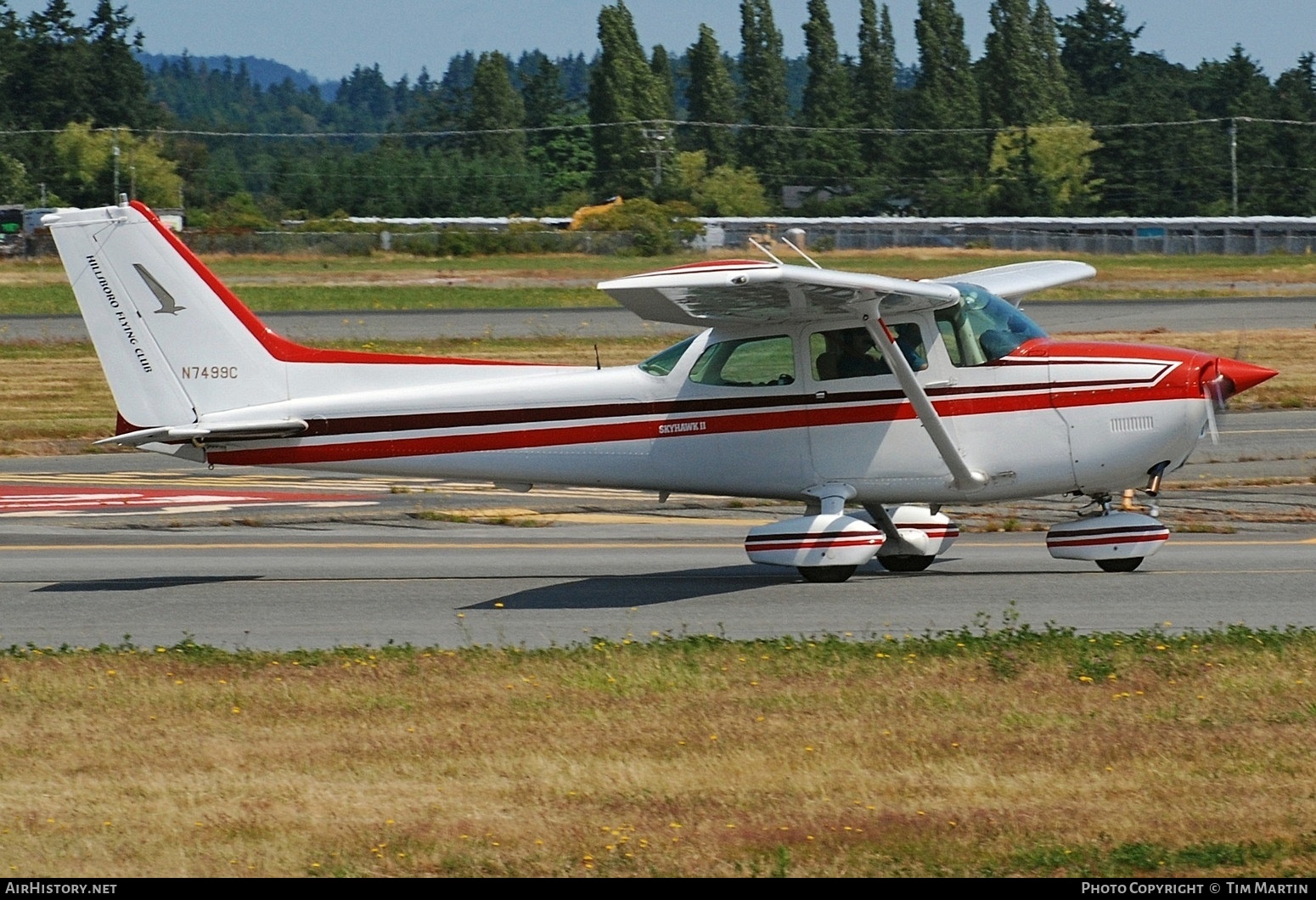 Aircraft Photo of N7499C | Cessna 172P Skyhawk II | Hillsboro Flying Club | AirHistory.net #819813