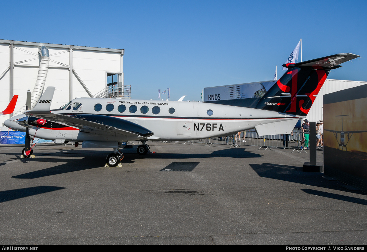 Aircraft Photo of N76FA | Beechcraft 350CER King Air (B300C) | AirHistory.net #819816