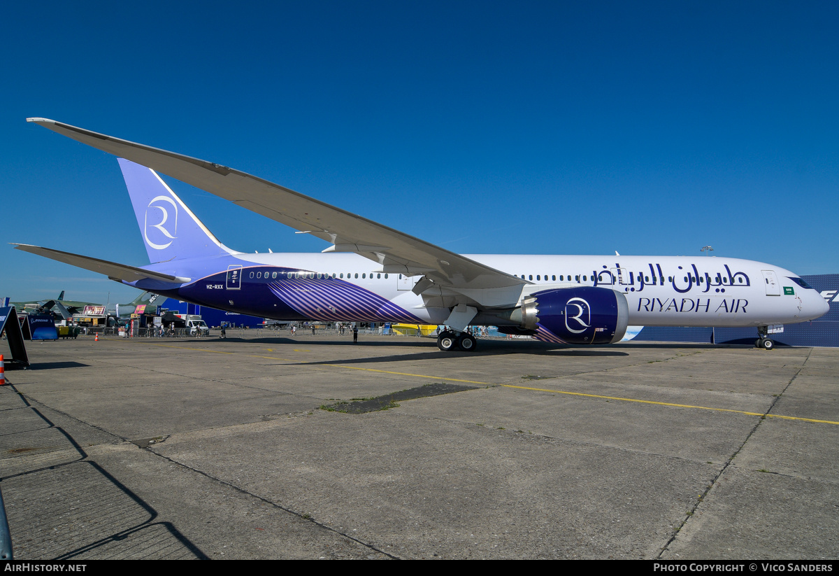 Aircraft Photo of HZ-RXX | Boeing 787-9 Dreamliner | Riyadh Air | AirHistory.net #819819