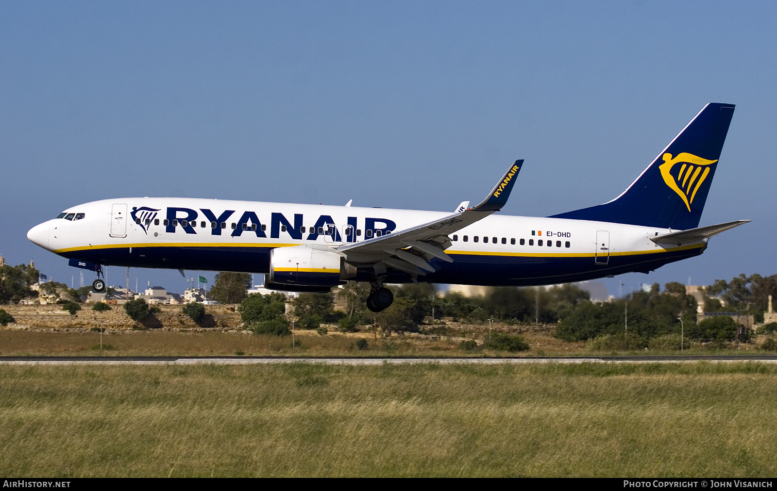Aircraft Photo of EI-DWD | Boeing 737-8AS | Ryanair | AirHistory.net #819823