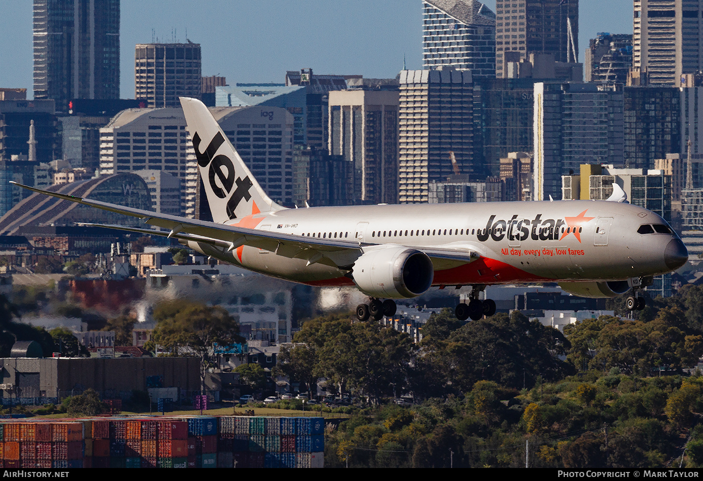 Aircraft Photo of VH-VKD | Boeing 787-8 Dreamliner | Jetstar Airways | AirHistory.net #819834