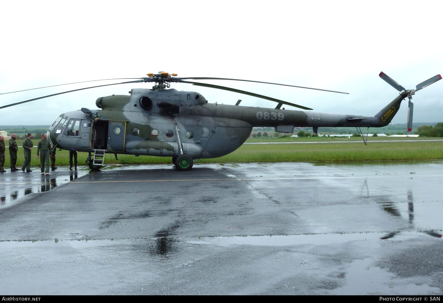 Aircraft Photo of 0839 | Mil Mi-17 | Czechoslovakia - Air Force | AirHistory.net #819840