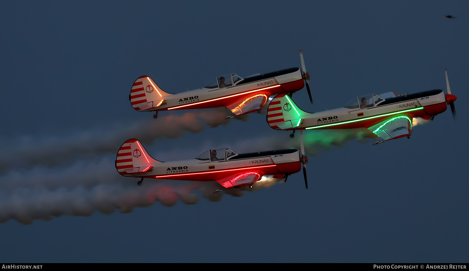 Aircraft Photo of LY-AKU | Yakovlev Yak-50 | Aerobatic Team ANBO | AirHistory.net #819843