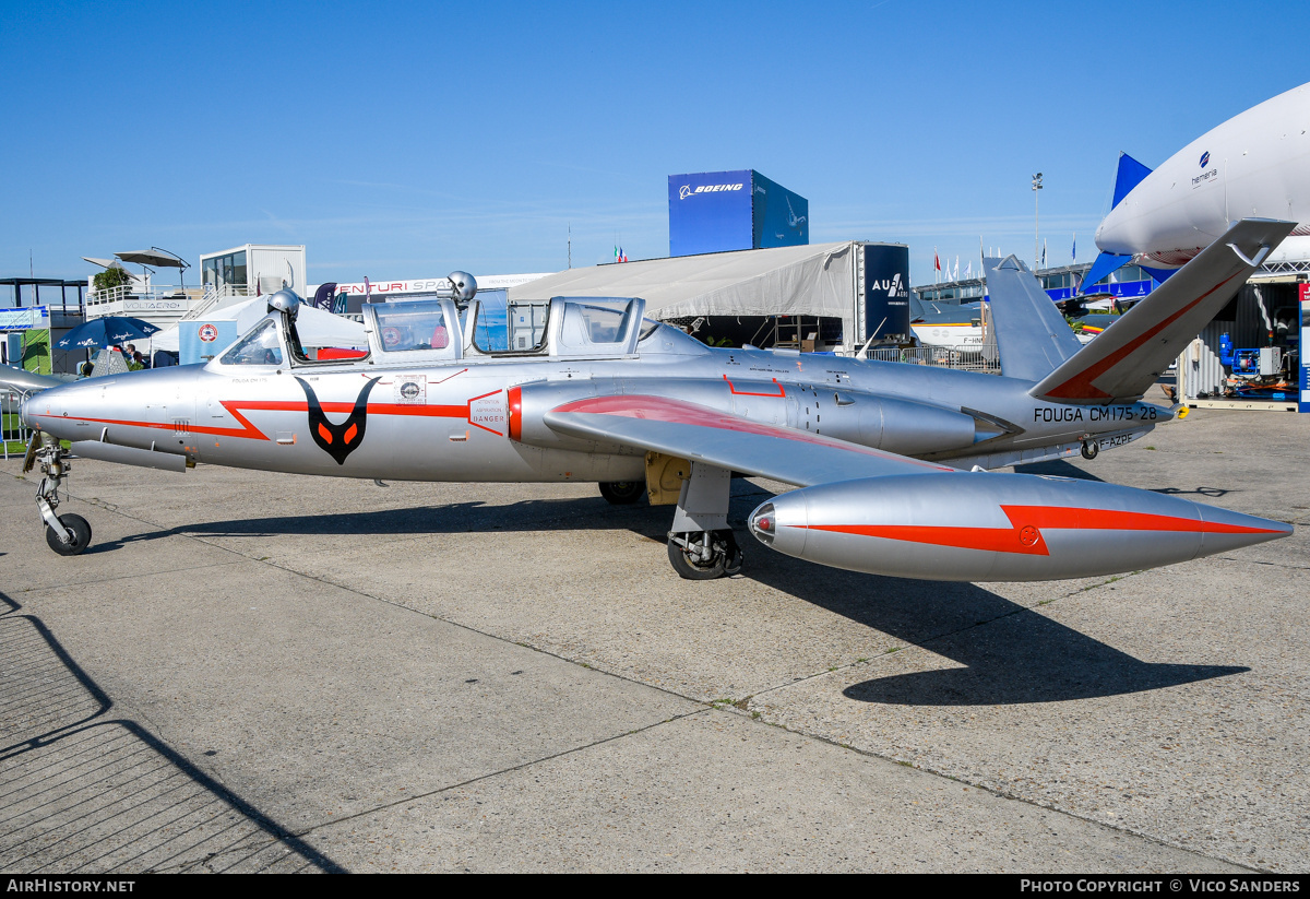 Aircraft Photo of F-AZPF / 28 | Fouga CM-175 Zéphyr | France - Navy | AirHistory.net #819853