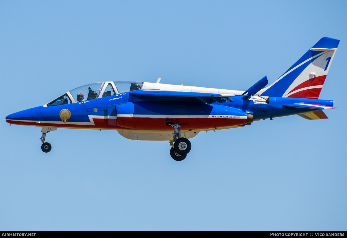 Aircraft Photo of E151 | Dassault-Dornier Alpha Jet E | France - Air Force | AirHistory.net #819867