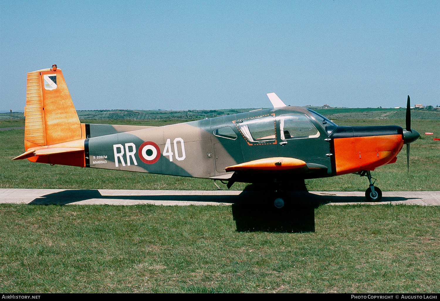 Aircraft Photo of MM61943 | SIAI-Marchetti S-208M | Italy - Air Force | AirHistory.net #819896