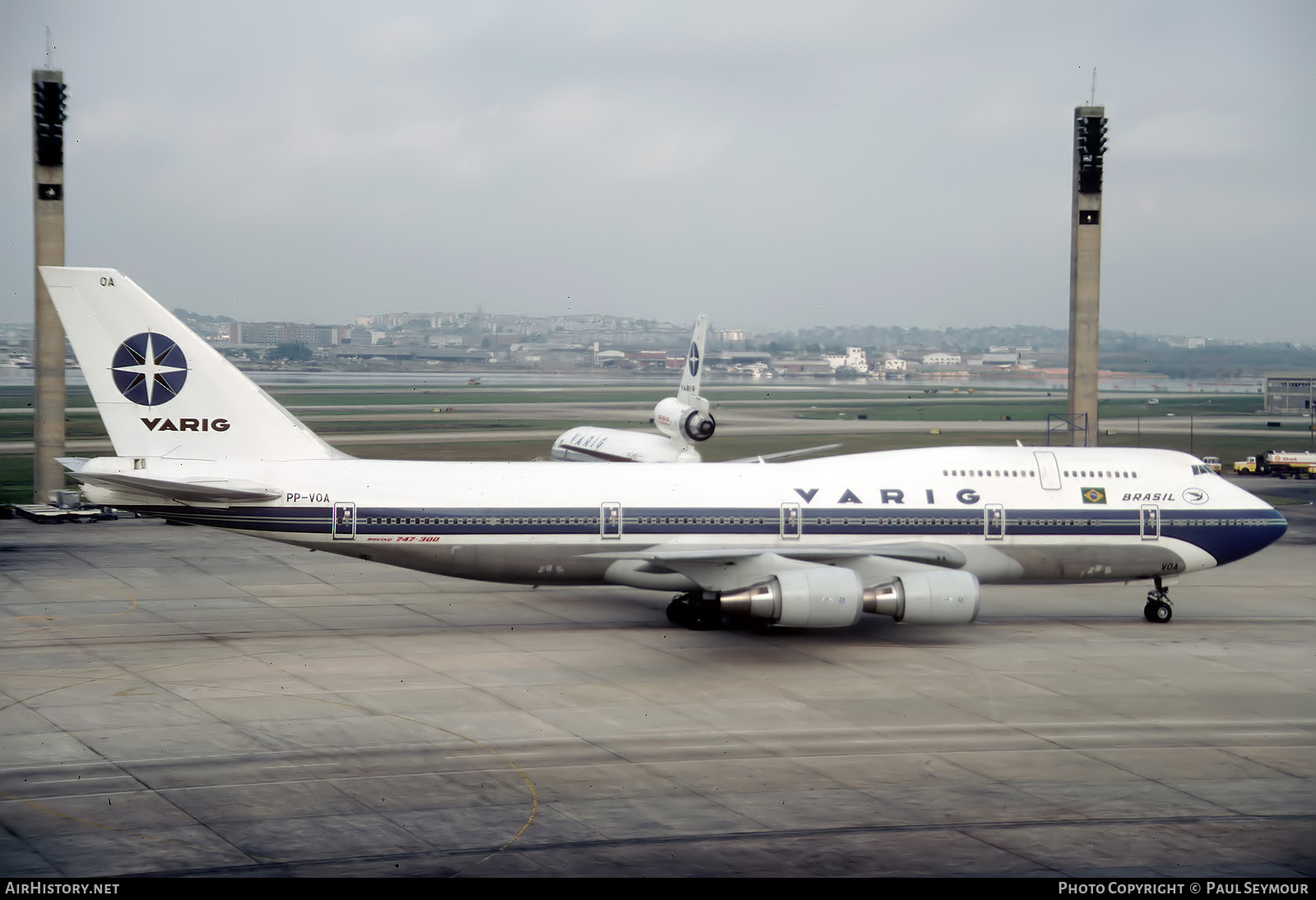Aircraft Photo of PP-VOA | Boeing 747-341 | Varig | AirHistory.net #819911