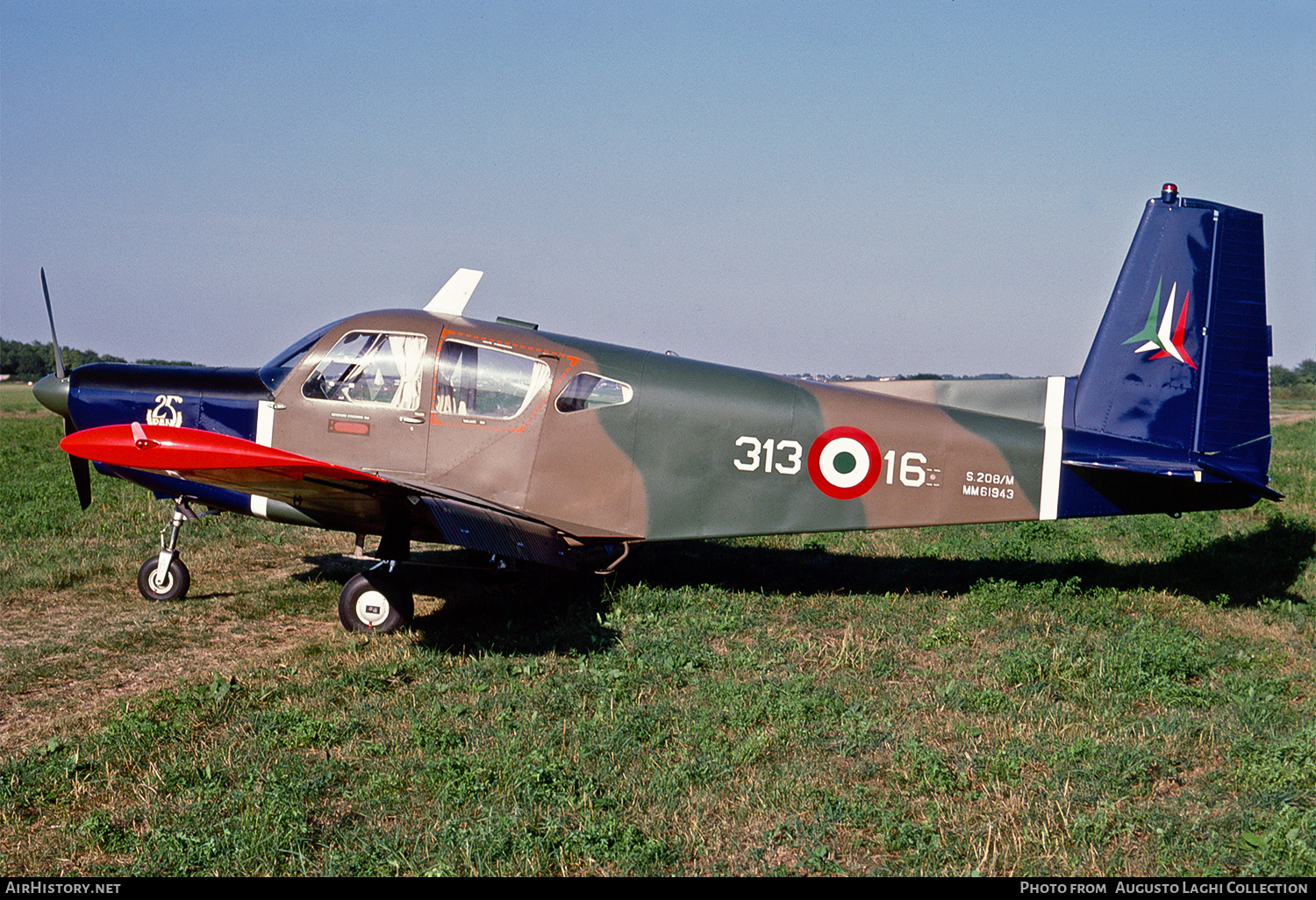 Aircraft Photo of MM61943 | SIAI-Marchetti S-208M | Italy - Air Force | AirHistory.net #819924