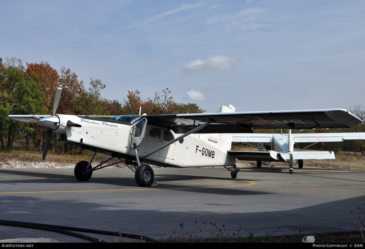 Aircraft Photo of F-GOMB | Pilatus PC-6/B2-H4 Turbo Porter | AirHistory.net #819927