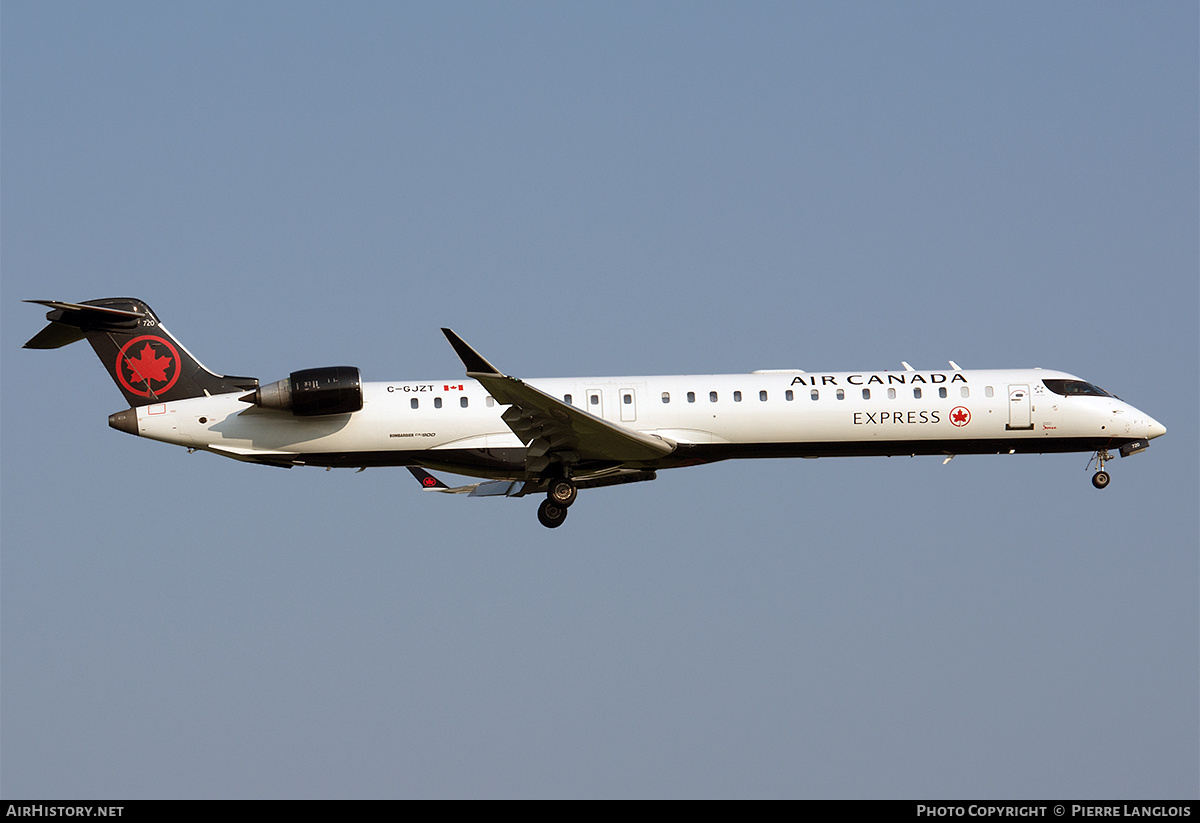 Aircraft Photo of C-GJZT | Bombardier CRJ-900LR (CL-600-2D24) | Air Canada Express | AirHistory.net #819929