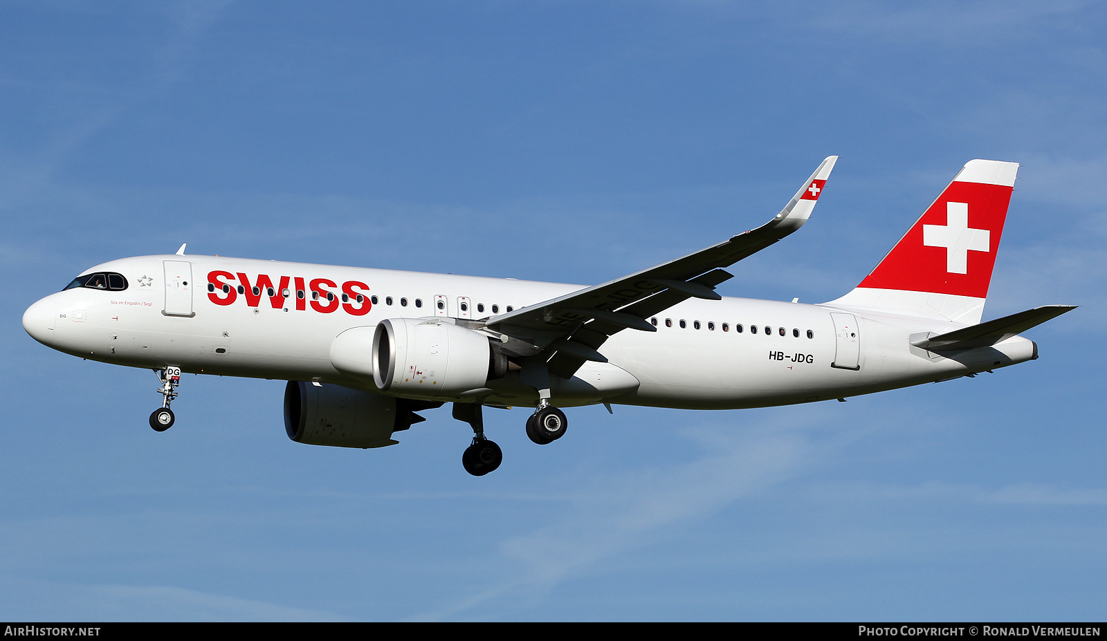 Aircraft Photo of HB-JDG | Airbus A320-271N | Swiss International Air Lines | AirHistory.net #819933