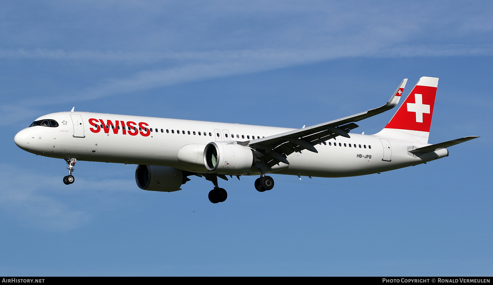 Aircraft Photo of HB-JPB | Airbus A321-271NX | Swiss International Air Lines | AirHistory.net #819935