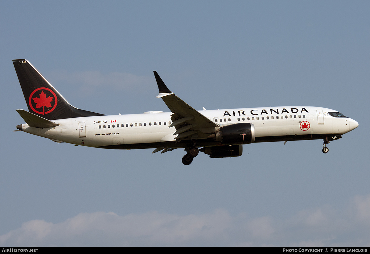 Aircraft Photo of C-GEKZ | Boeing 737-8 Max 8 | Air Canada | AirHistory.net #819943