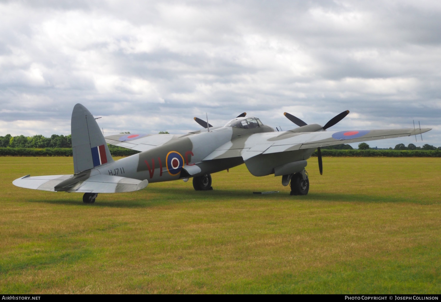 Aircraft Photo of HJ711 | De Havilland D.H. 98 Mosquito NF2 | UK - Air Force | AirHistory.net #819949