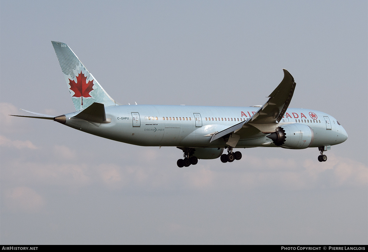 Aircraft Photo of C-GHPU | Boeing 787-8 Dreamliner | Air Canada | AirHistory.net #819951