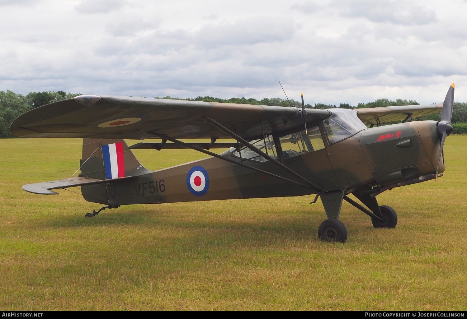 Aircraft Photo of G-ASMZ / VF516 | Beagle A-61 Terrier 2 | UK - Army | AirHistory.net #819954