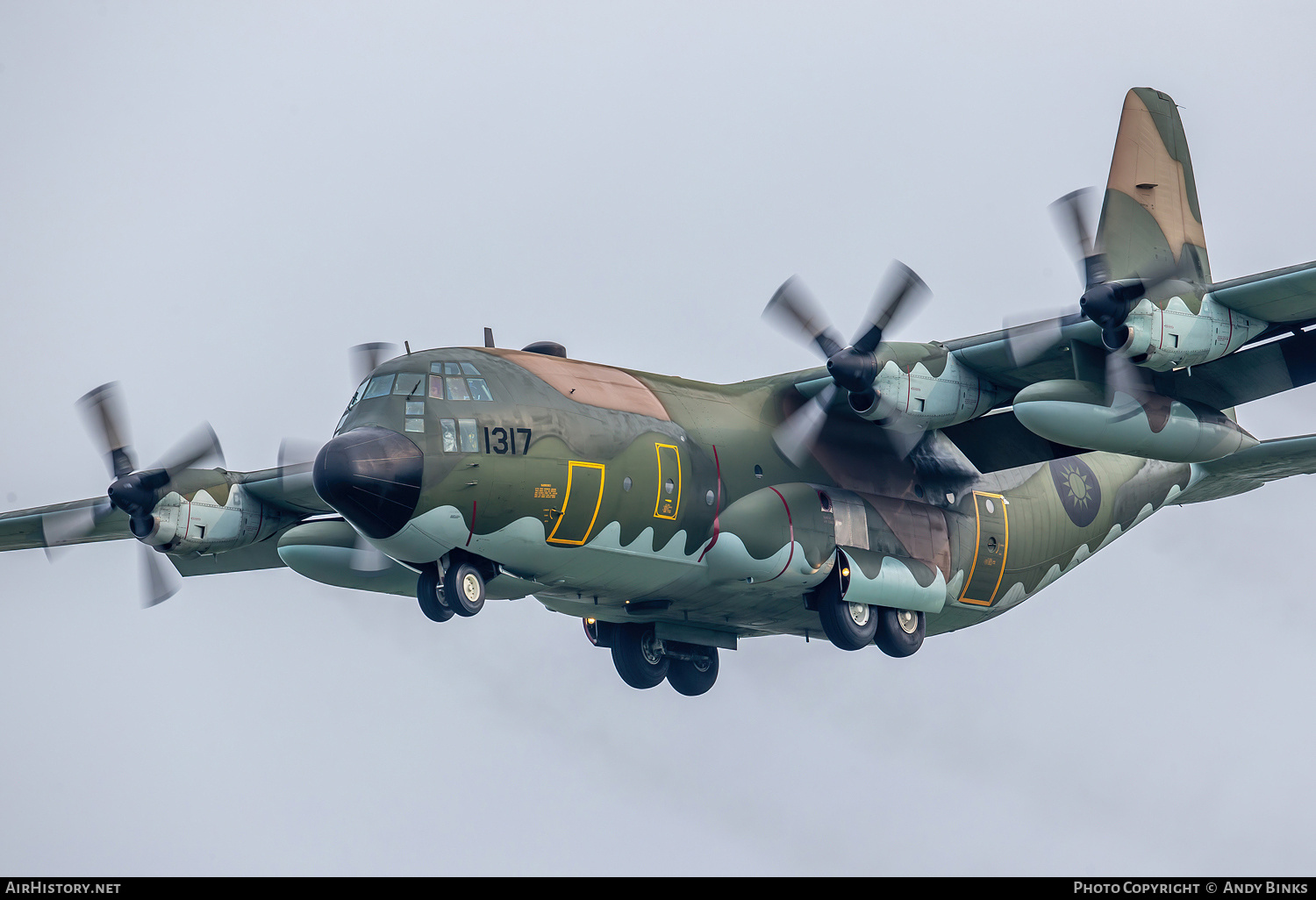 Aircraft Photo of 1317 | Lockheed C-130H Hercules | Taiwan - Air Force | AirHistory.net #819962