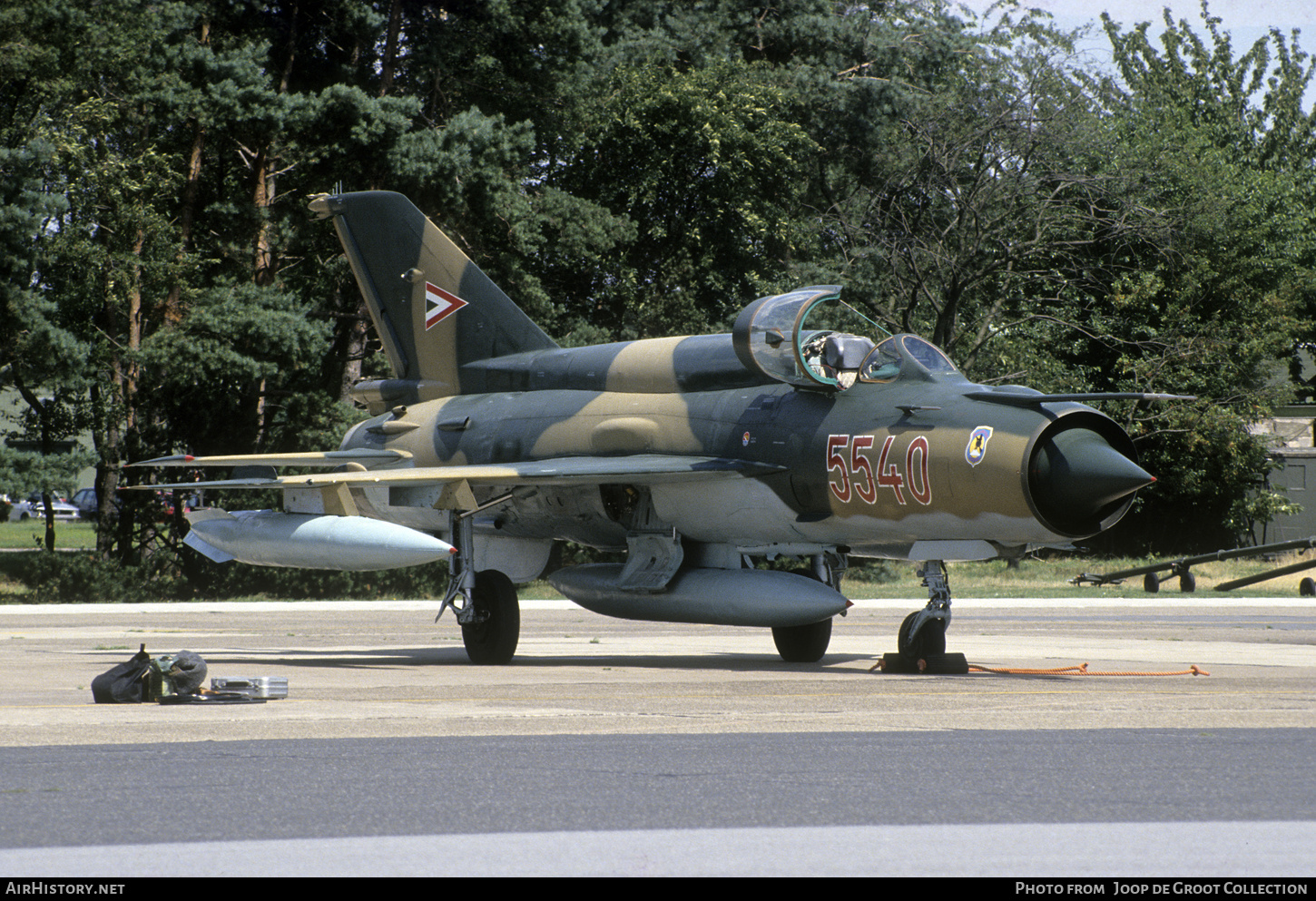 Aircraft Photo of 5540 | Mikoyan-Gurevich MiG-21bis | Hungary - Air Force | AirHistory.net #819967