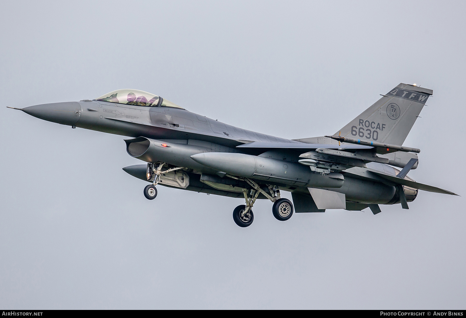 Aircraft Photo of 6630 | Lockheed Martin F-16A-72V Fighting Falcon | Taiwan - Air Force | AirHistory.net #819973