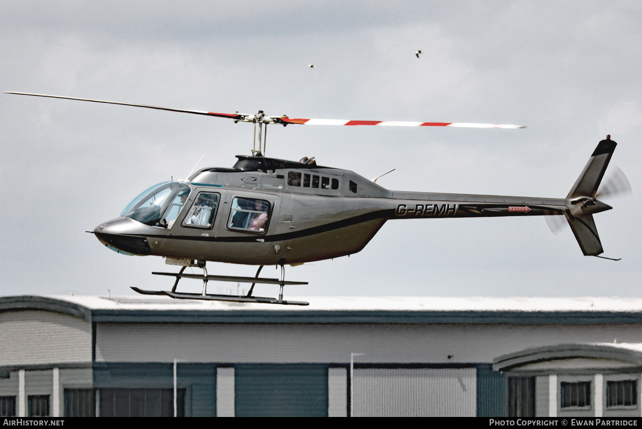 Aircraft Photo of G-REMH | Bell 206B-3 JetRanger III | East Midlands Helicopters | AirHistory.net #819975